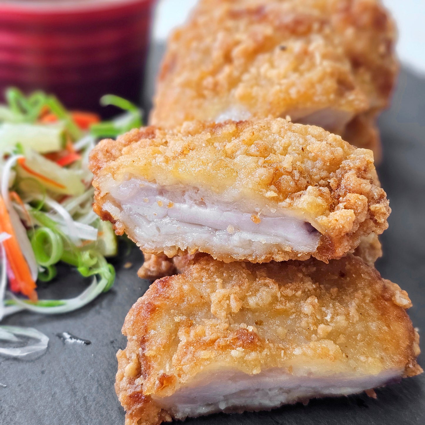 Breaded Chicken with Sweet Thai Chilli Dip