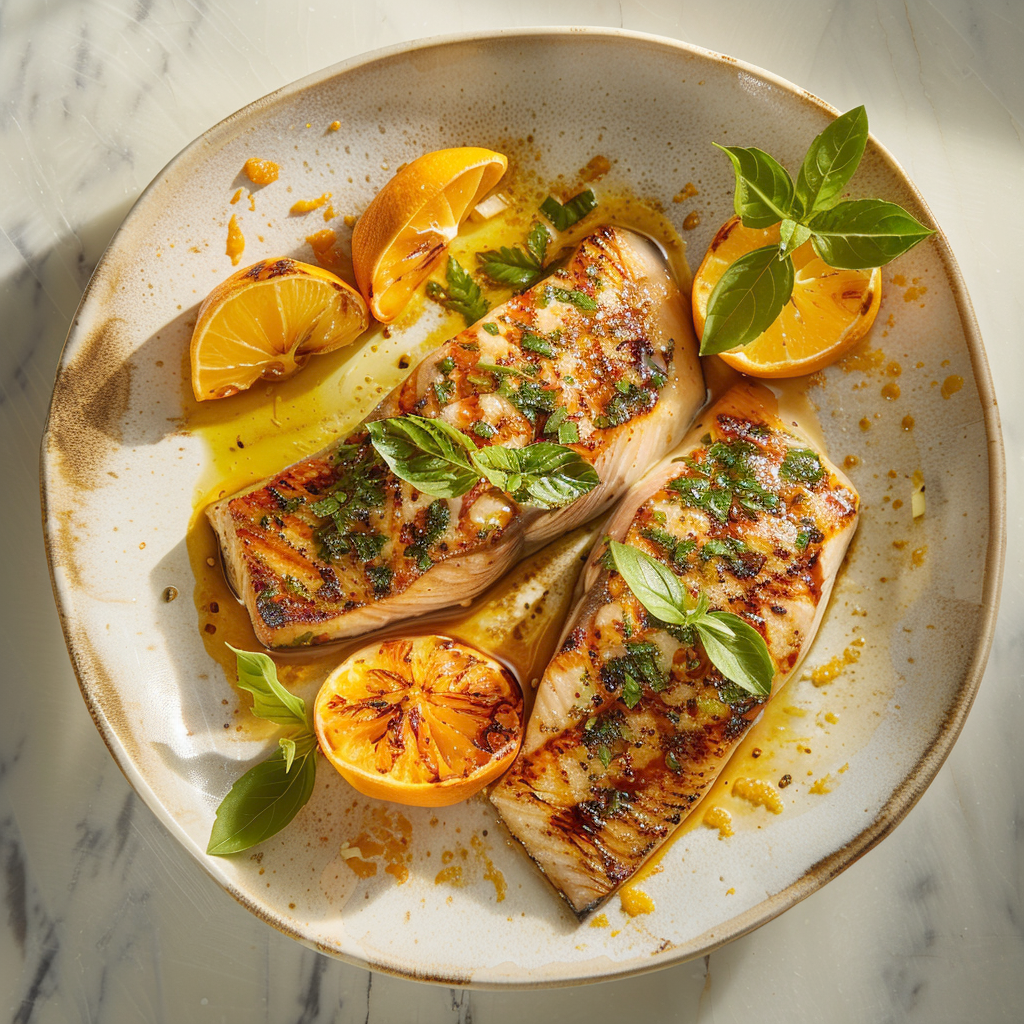 Grilled Citrus Snapper