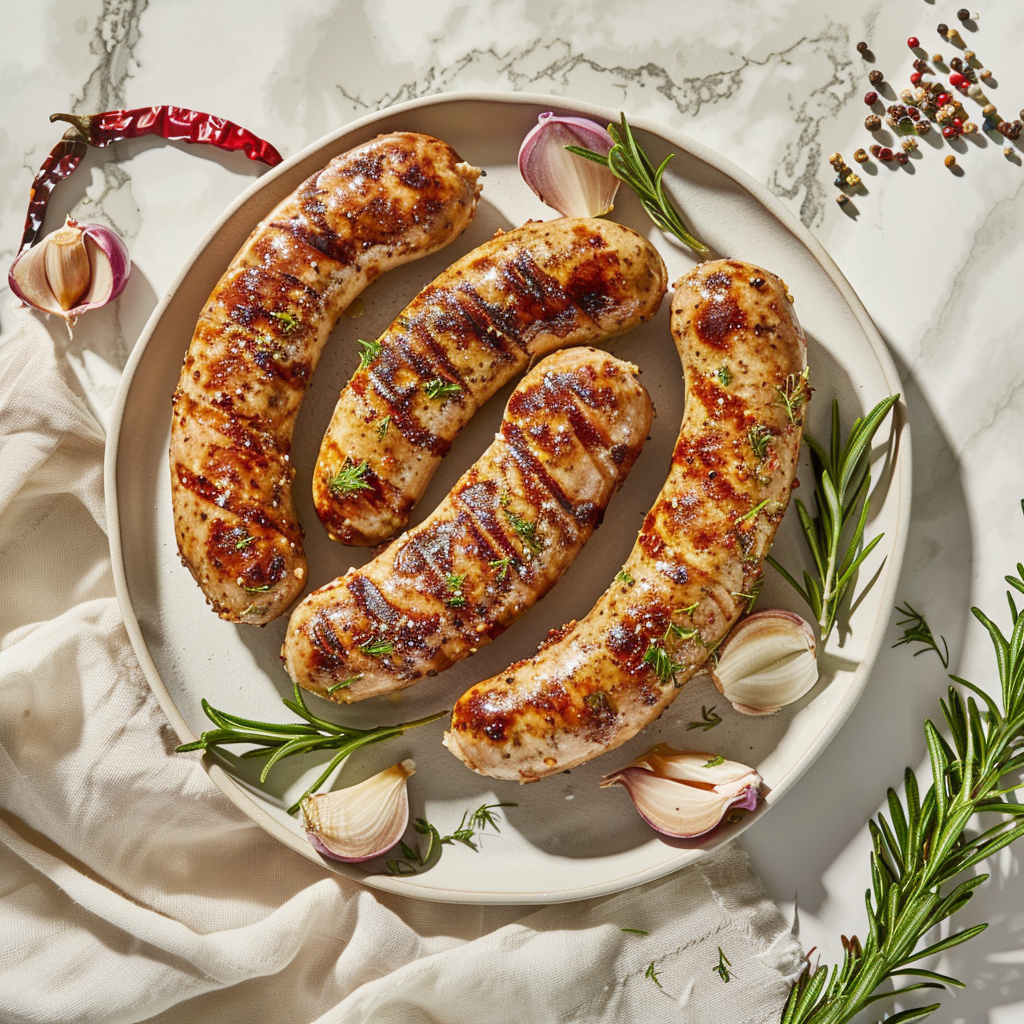 Chicken Bratwurst Sausages Mr Barker Chicken Bratwurst Sausages Mr Barker