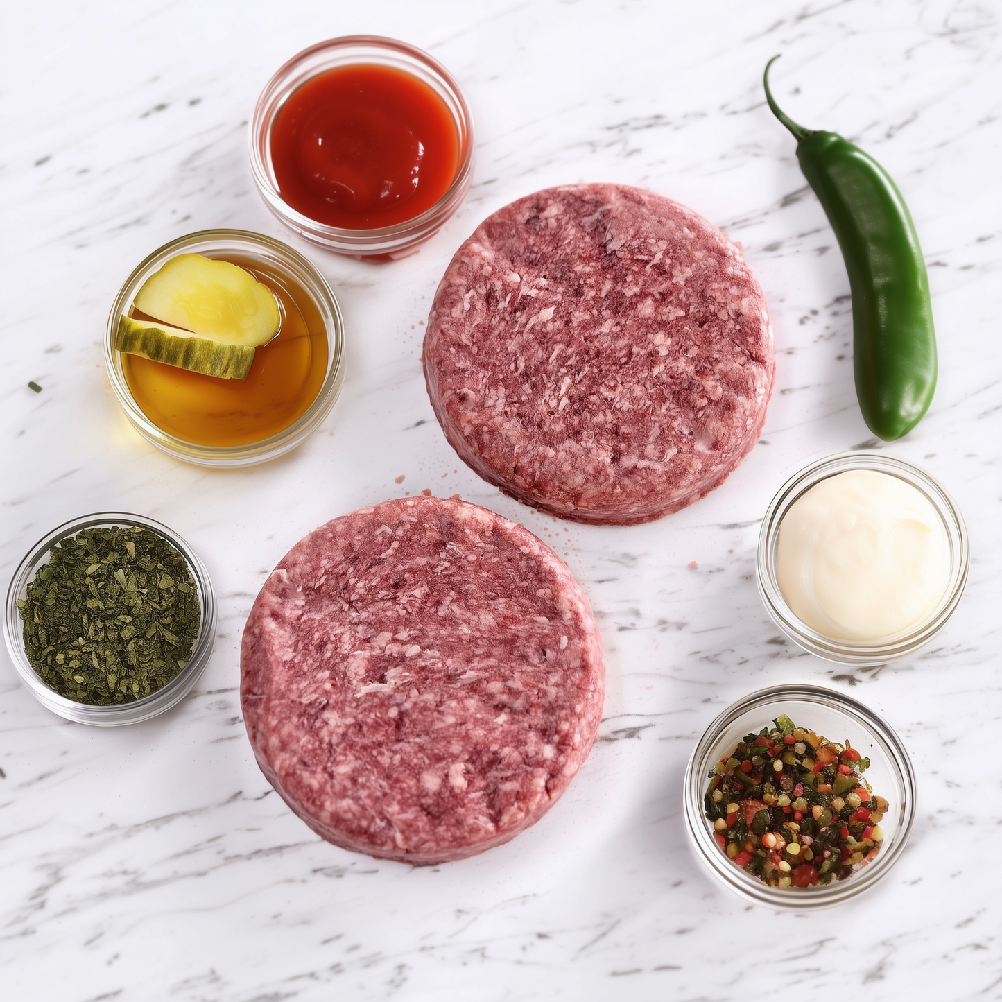 Mr Barker Angus Burger Patties