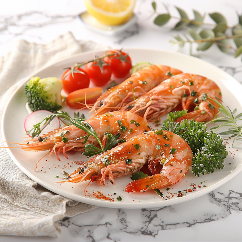 Garlic Lime Prawn Gambas