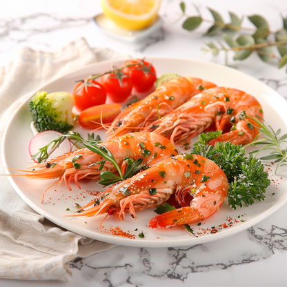 Garlic Lime Prawn Gambas