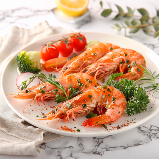 Garlic Lime Prawn Gambas